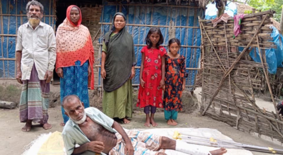 দুর্ঘটনায় আহত তফিজুল, চিকিৎসার জন্য সমাজের বিত্তবানদের সহযোগিতা কামনা